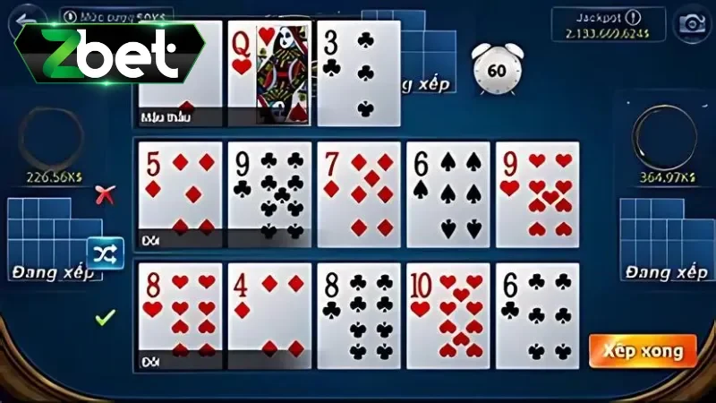 Luật chơi cơ bản có trong game bài Binh Xập Xám
